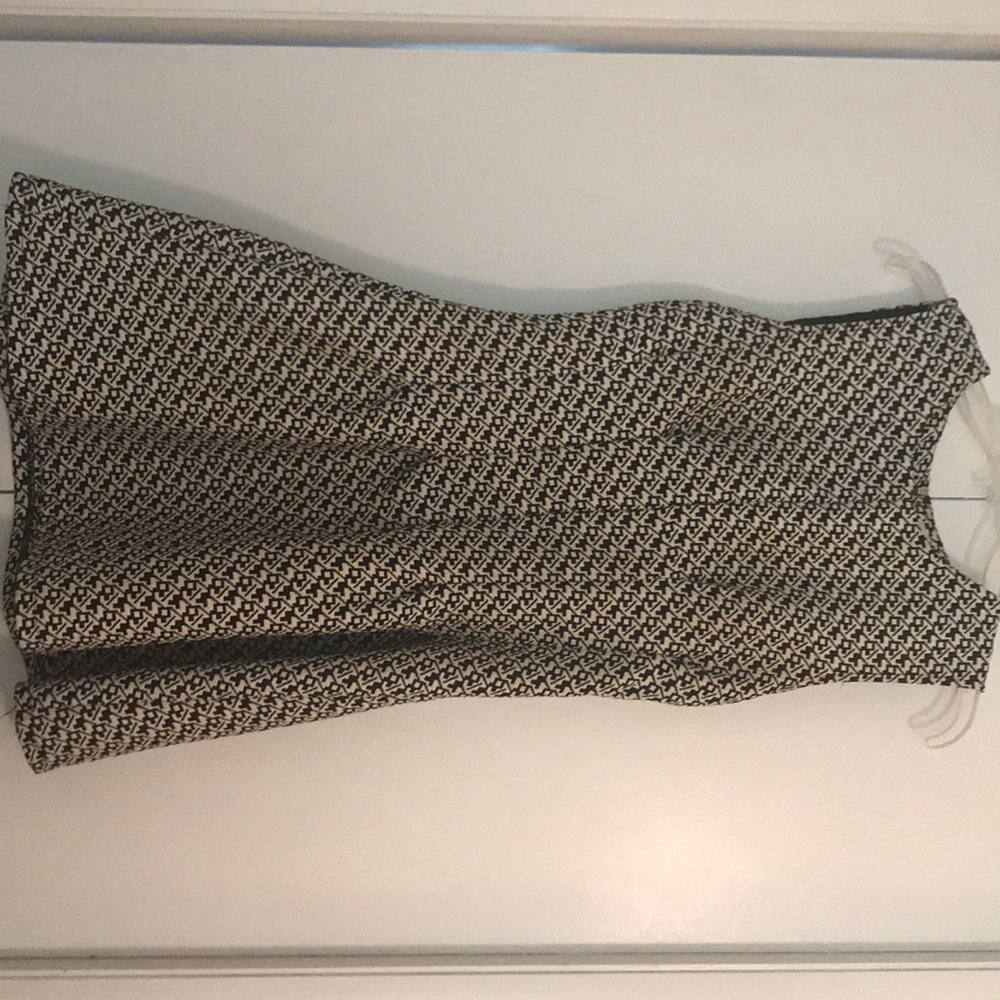 Black and White Checkered Dress